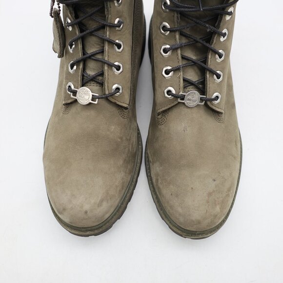 Timberland 6-inch Premium Waterproof Gray Boots Men US Size 12 M A6898 - Picture 12 of 12